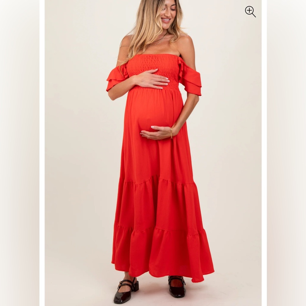 Ces Femme PinkBlush Maternity Dress NEW NEVER WORN